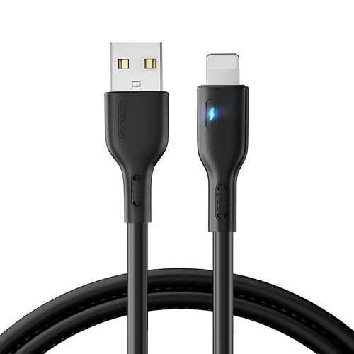 USB CABLE - LIGHTNING 2.4A 1.2M JOYROOM S-UL012A13 - BLACK