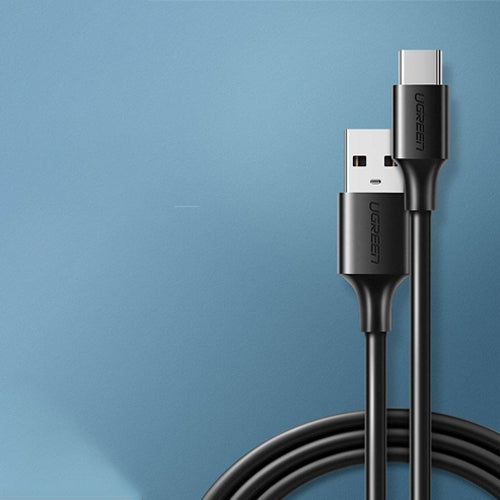 CÂBLE UGREEN USB - USB TYPE C 2 A CÂBLE NOIR 2M