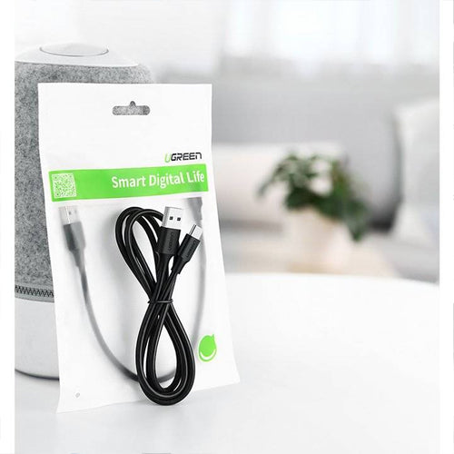 CÂBLE UGREEN USB - CÂBLE USB TYPE C 2 A 0,5 M NOIR