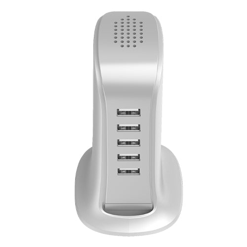 DUDAO 5X USB CHARGER WITH DUDAO CABLE;INTEGRATED EU POWER SUPPLY WHITE A5EU