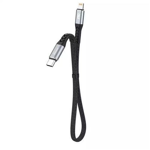 DUDAO L10P USB TYPE C - LIGHTNING PD20W 0.23M BLACK L10P
