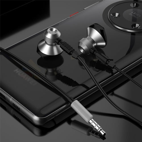 DUDAO MINI JACK 3.5MM METAL WIRED EARPHONES GRAY X2C-GRAY