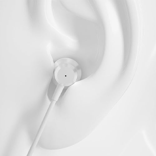 ÉCOUTEURS INTRA-AURICULAIRES DUDAO AVEC TÉLÉCOMMANDE ET MICROPHONE MINI JACK 3,5 MM BLANC X10 PRO BLANC