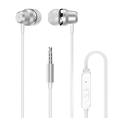 DUDAO IN-EAR HEADPHONES WITH REMOTE CONTROL AND MICROPHONE MINI JACK 3.5MM WHITE X10 PRO WHITE