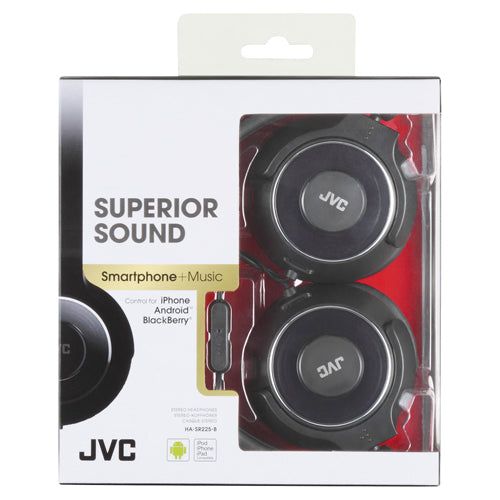 JVC SUPERIOR SOUND Smatphone+Music HASR225W BLACK