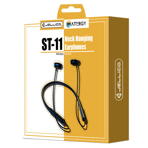 JELLICO ST-11 BLACK NECK EARPHONES