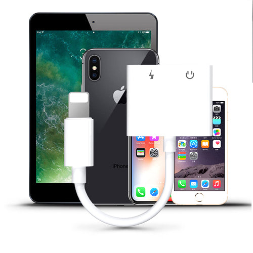 JOYROOM LIGHTNING ADAPTER / MINI JACK 3.5 MM WHITE S-Y104