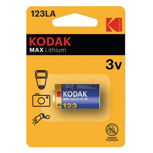 KODAK MAX LITHIUM 123LA BLIST 1