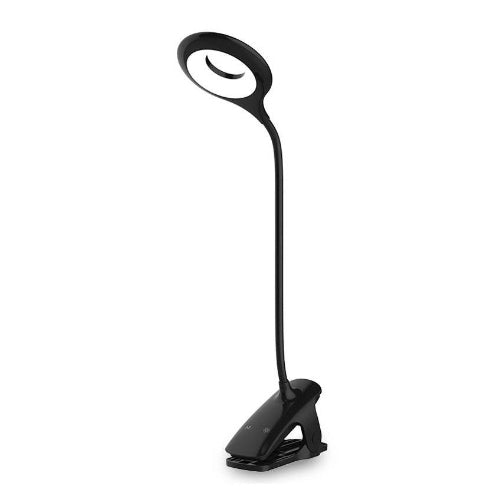 WIRELESS LED READING LIGHT WITH CLIP + BLACK MICRO USB CABLE