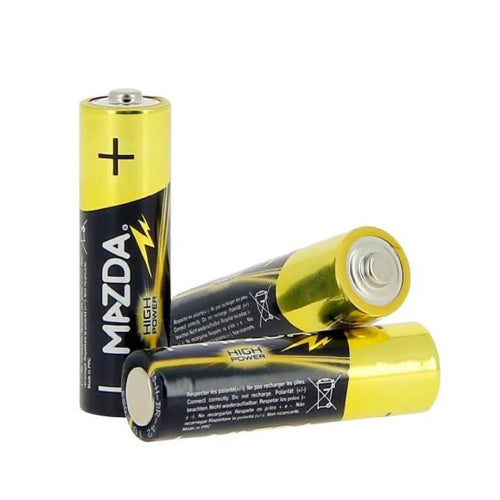 AAA BATTERY LR03 X4 HIGH POWER MAZDA