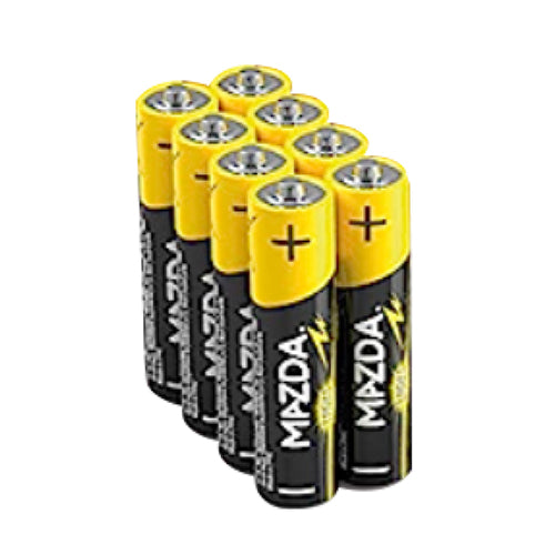 AA BATTERY LR6 X8 MAXI PACK HIGH POWER MAZDA