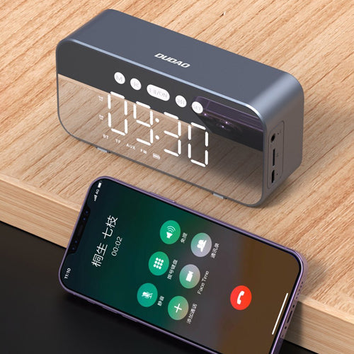 DUDAO Y17 BLUETOOTH WATCH / SPEAKER - SILVER