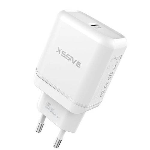 XSSIVE WHITE 25W USB-C CHARGER