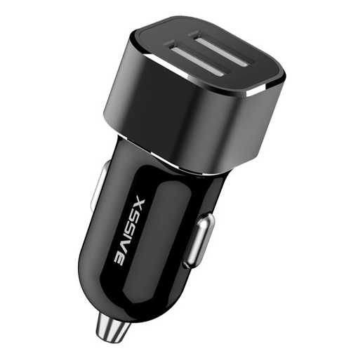 DUO CAR CHARGER 2.4A + LIGHTNING XSSIVE CABLE