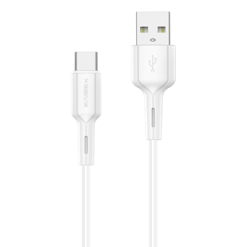XSSIVE 12W / 2.4A DOUBLE USB QUICK CHARGER + TYPE-C CABLE