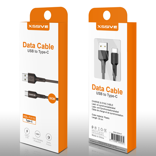 IOS 1M TYPE-C CHARGING CABLE FOR IPHONE 30CM XSSIVE