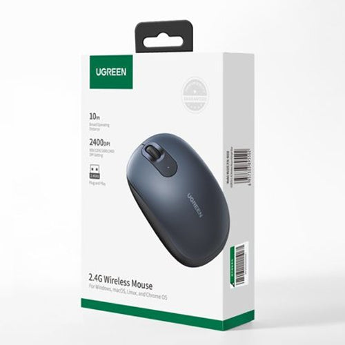UGREEN MU105 2.4 GHZ USB WIRELESS MOUSE - NAVY BLUE