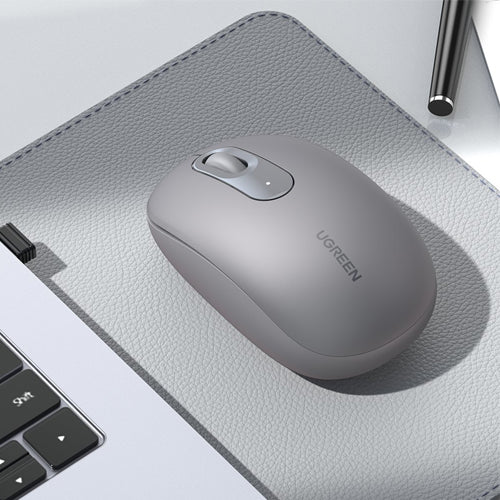 UGREEN MU105 WIRELESS USB MOUSE 2.4 GHZ - GRAY