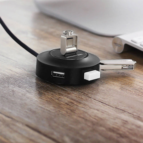 UGREEN HUB 4IN1 USB-A - 4XUSB-A 2.0 480MB/S 1M BLACK CR106