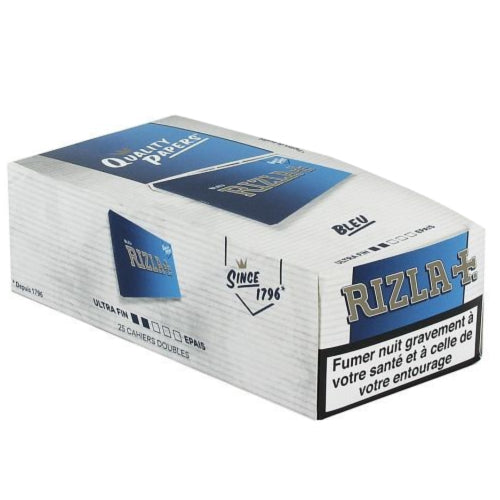 RIZLA+ BLUE ROLLING PAPER 50
 NOTEBOOKS