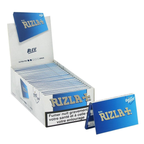 RIZLA+ BLUE ROLLING PAPER 50
 NOTEBOOKS