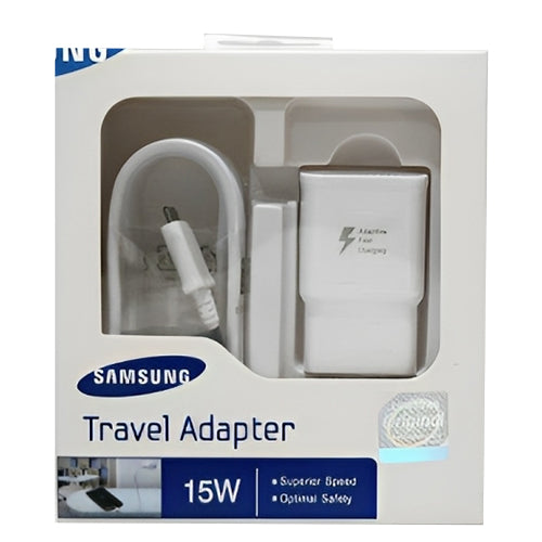 SAMSUNG TRAVEL ADAPTER FAST CHARGE MICRO USB CABLE