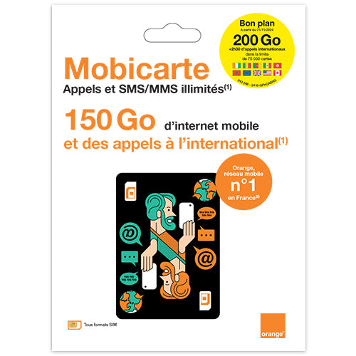 CARTE SIMLA MOBICARTE PREMIUM 19,99€