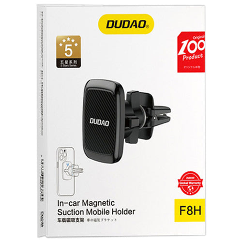 MAGNETIC CAR MOUNT F8H BLACK-DUDAO