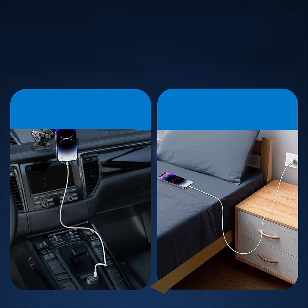 USB CABLE - LIGHTNING 2.4A 2M JOYROOM S-UL012A13 - WHITE