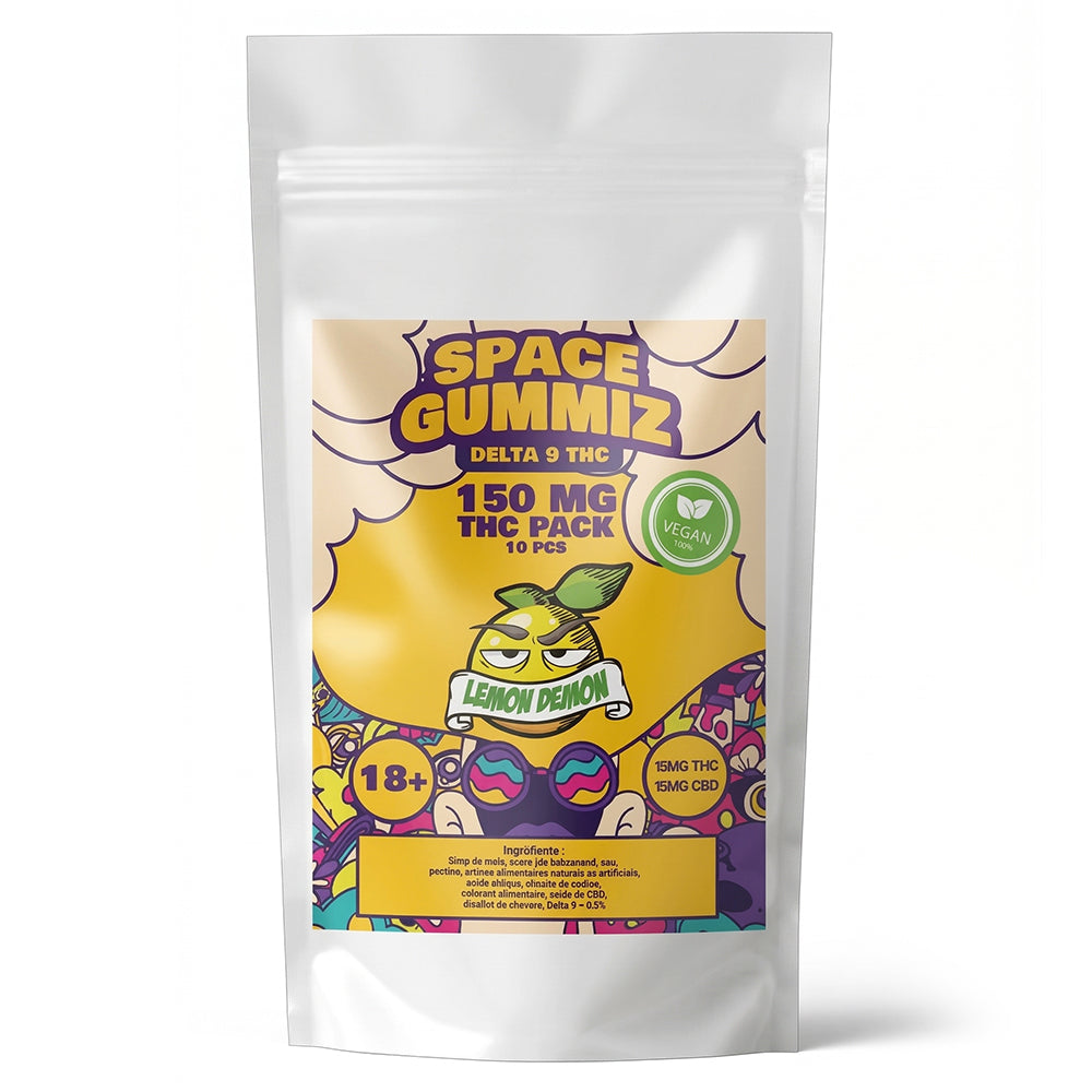 Space Gummiz Delta-9 THC 150MG – Gummies THC Saveur Fruits Premium