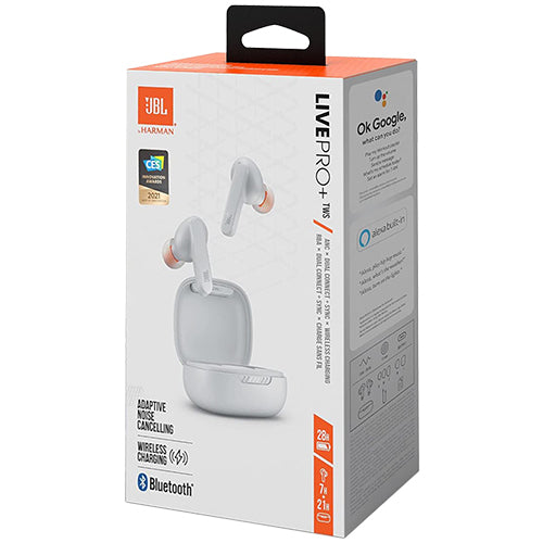 ECOUTEURS TRUE WIRELESS JBL LIVE PRO+ BLANC