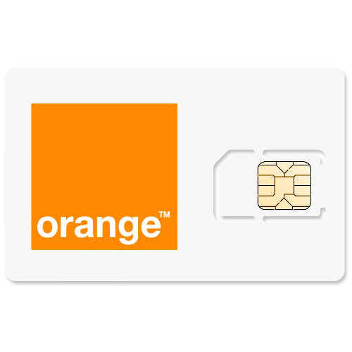 ORANGE MOBICARTE PREPAID SIM CARD 5€ CREDIT INCLUDED