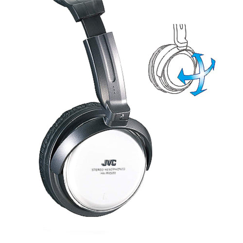 JVC HA-RX500 HEADPHONES BLACK