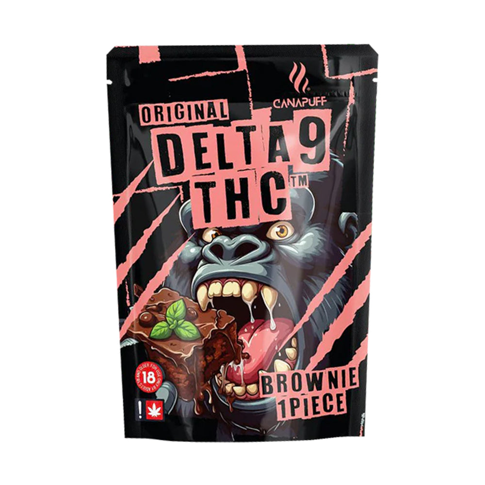 Space Brownie 150MG Delta-9 THC – Brownie Infusé au THC par Canapuff
