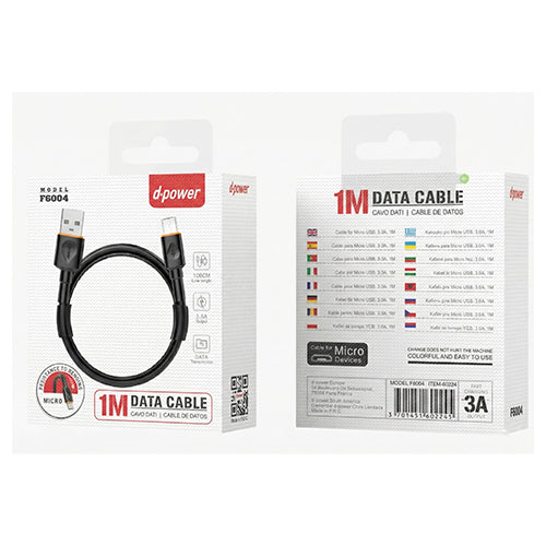 D-Power Câble Micro USB 3A F6004