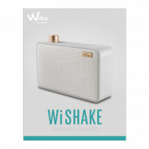 ENCEINTE SANS FIL WISHAKE, BLANC-WIKO