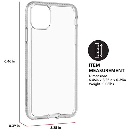 TECH21 PURE CLEAR FOR IPHONE 11 PRO MAX CLEAR