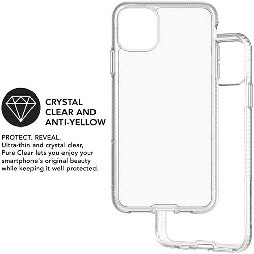 TECH21 PURE CLEAR FOR IPHONE 11 PRO MAX CLEAR