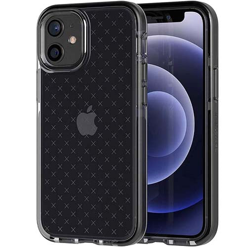 TECH21 EVO CHECK FOR IPHONE 12 MINI - SMOKEY/BLACK