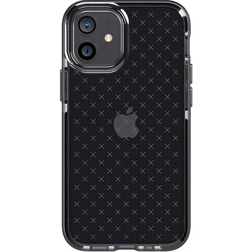 TECH21 EVOCHECK FOR IPHONE 12 /12 PRO - SMOKEY/BLACK