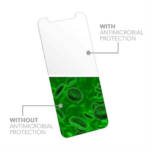 TECH21 IMPACT GLASS W/ANTI-MICROBIAL FOR IPHONE 12 MINI