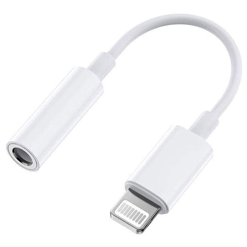 ADAPTATEUR LIGHTNING VERS PRISE JACK 3,5 MM BLUETOOTH, BLANC-WAVE