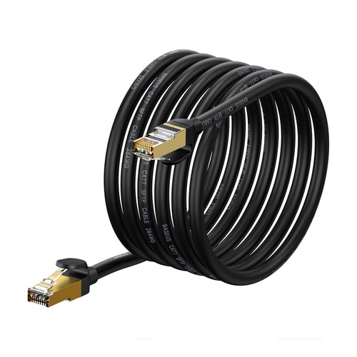 ETHERNET NETWORK CABLE PATCHCORD RJ45 10GBPS 5M BLACK -BASEUS