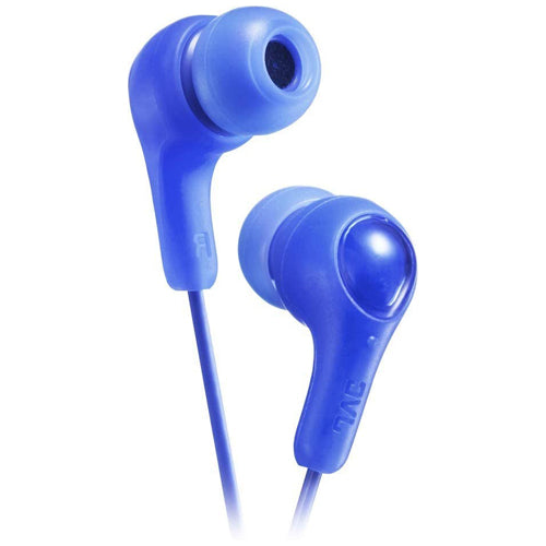 WIRED GUMY PLUS HA-FX7M EARPHONES, BLUE-JVC