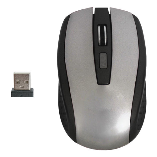SCHNEIDER WIRELESS OPTICAL MOUSE SILVER