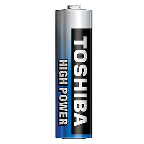 AA LR06 1.5V ALKALINE BATTERIES SOLD BY 4-TOSHIBA