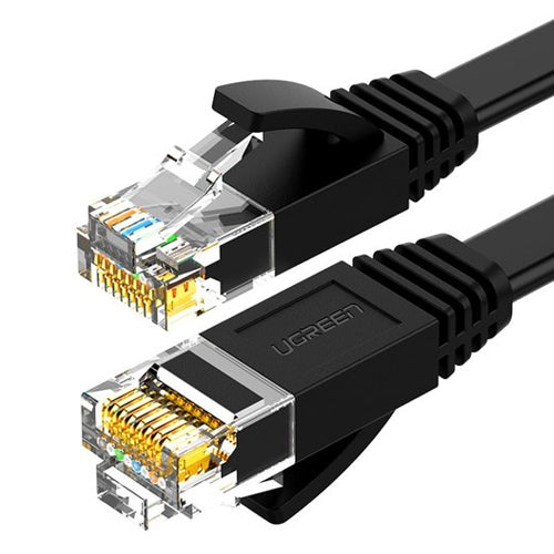 UGREEN CÂBLE PLAT LAN ETHERNET CAT. 6 12M NOIR NW102