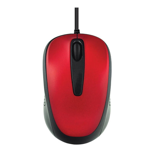 SCHNEIDER WIRED OPTICAL MOUSE 1.5 M RED