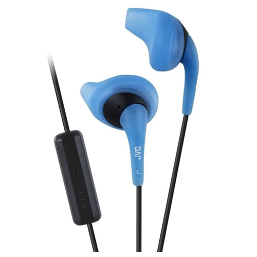 WIRED GUMY SPORT HA-ENR15-WE, BLUE-JVC