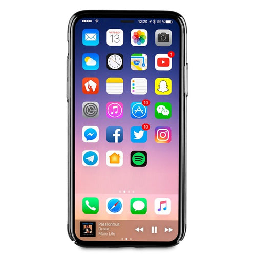 MUVIT COQUE EDITION CRYSTAL NOIR: APPLE IPHONE X/XS